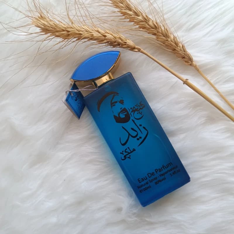 ادکلن شیخ زاید ملکی آبی حجم 100میل — تصویر ۲