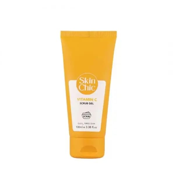 ژل اسکراب بدن ویتامین سی اسکین شیک Skin Chic حجم 100 میل