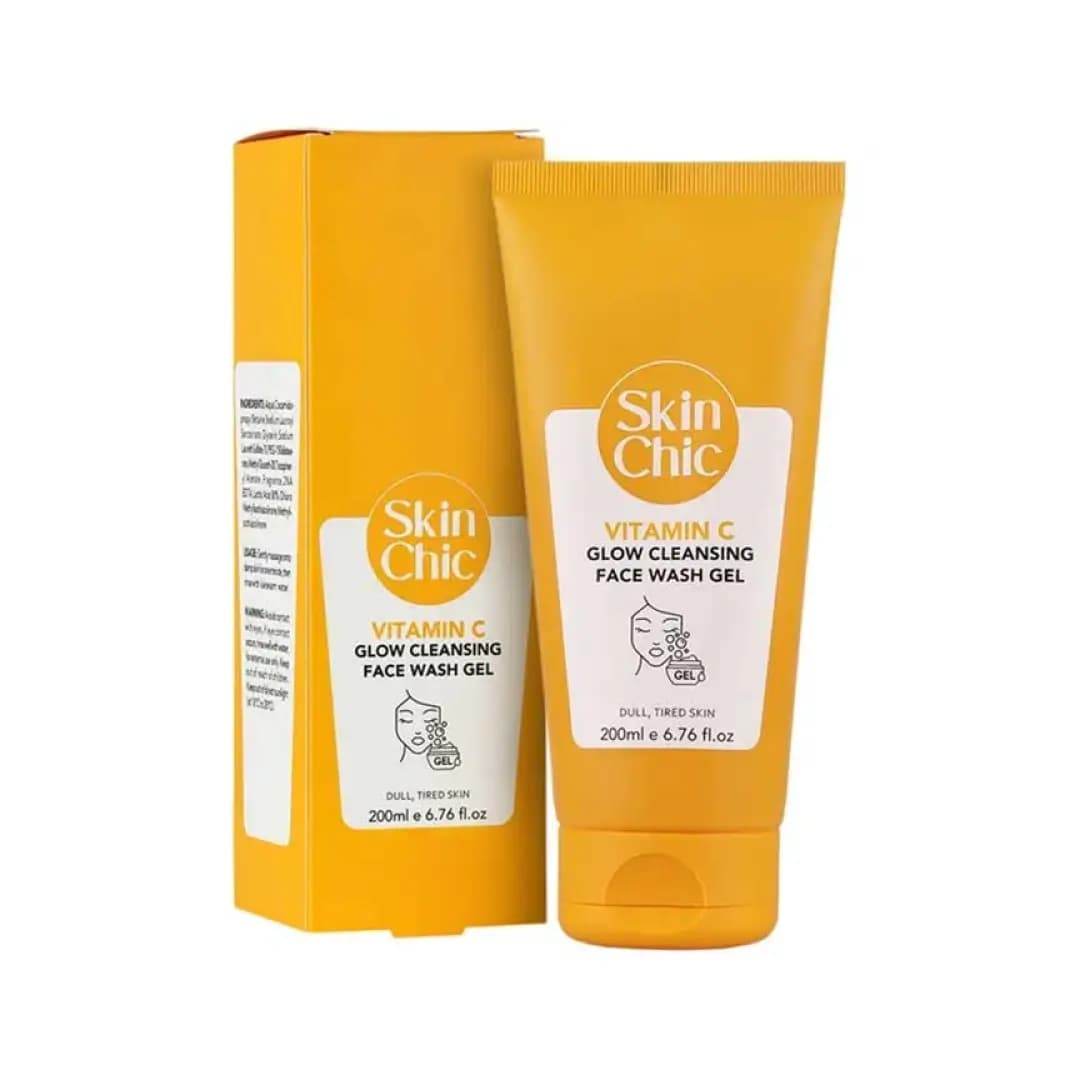 ژل شوینده صورت ویتامین C اسکین شیک Skin Chic