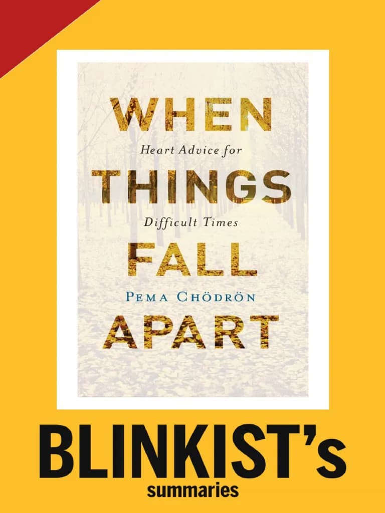 کتاب When Things Fall Apart (وقتی همه چیز از هم می‌پاشد) نسخه انگلیسی PDF | پما چودرون
