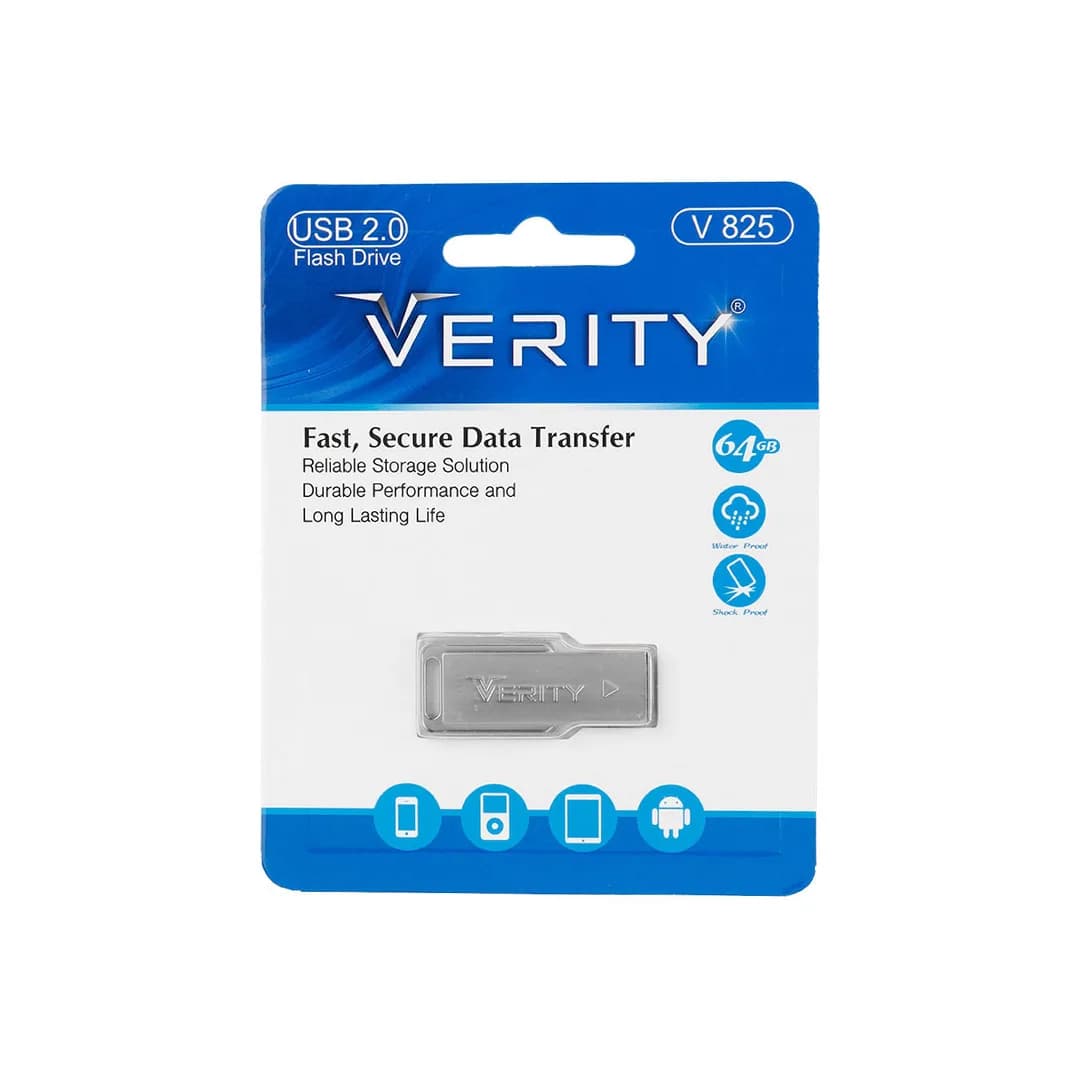 فلش مموری وریتی مدل V825 ظرفیت 32 گیگابایت USB2.0 — تصویر ۲