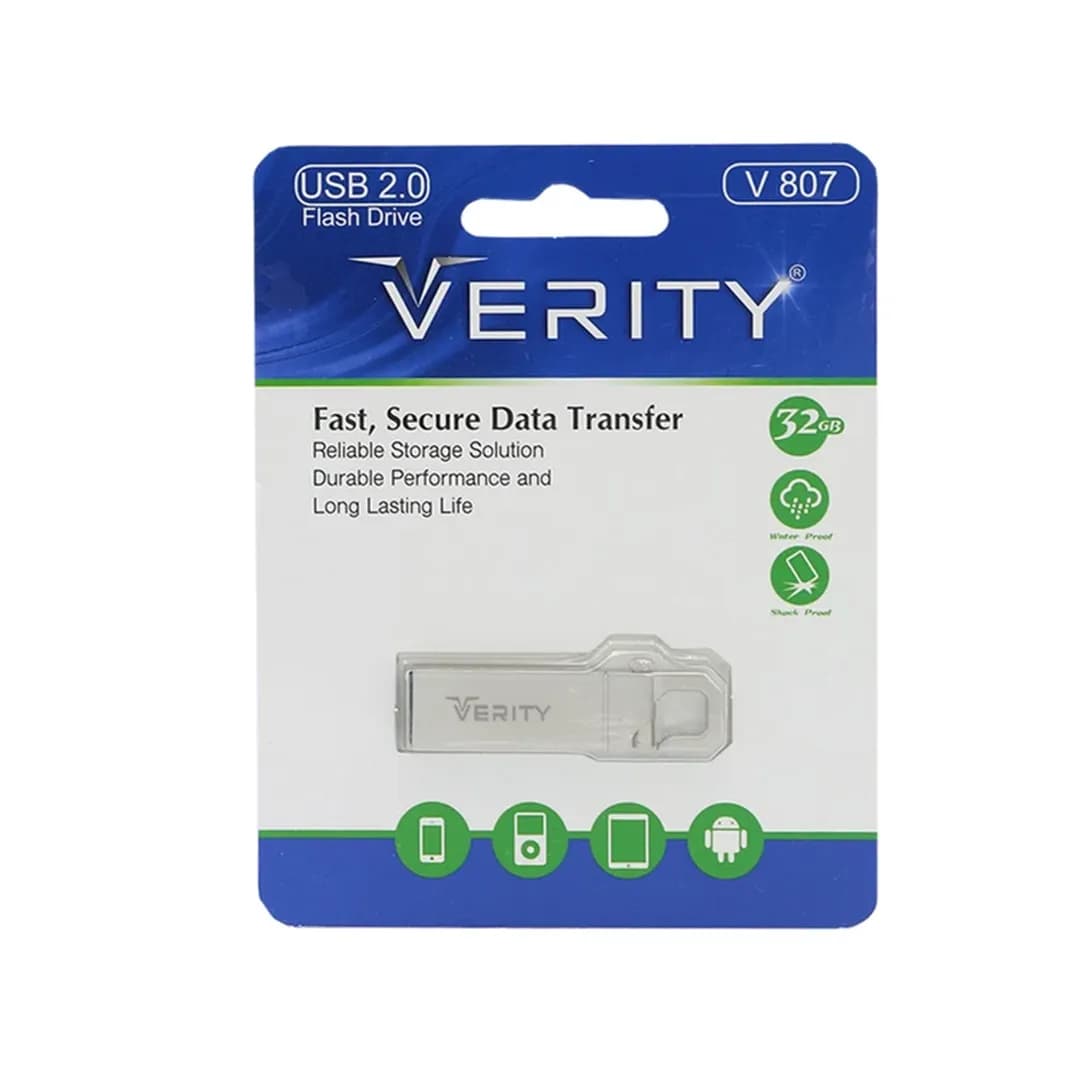 فلش مموری وریتی مدل V807 ظرفیت 32 گیگابایت USB2.0 — تصویر ۳