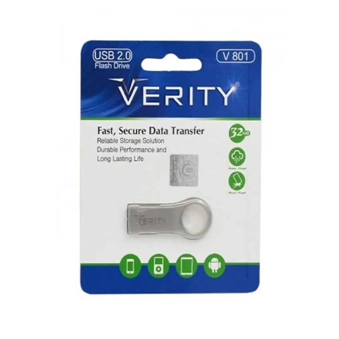 فلش مموری وریتی مدل V801 ظرفیت 64 گیگابایت USB2.0 — تصویر ۳