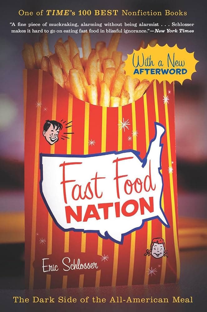 کتاب Fast Food Nation (ملت فست‌فود) نسخه انگلیسی PDF | اریک شلوسر