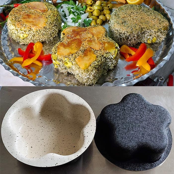 قالب کته طرحدار