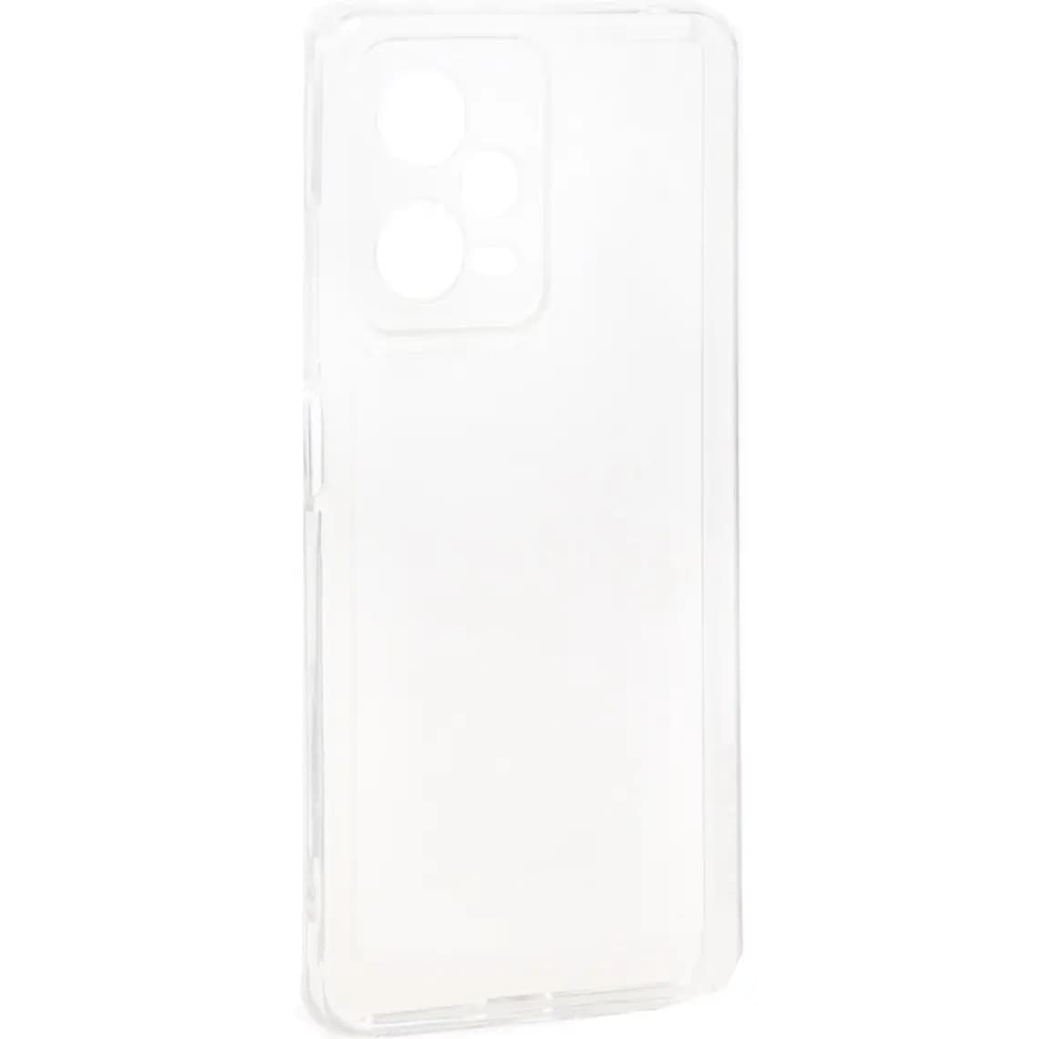 قاب گوشی Redmi Note 12 Pro 5G شیائومی ژله ای شفاف بی رنگ SPACE ایربگ دار محافظ لنز دار کد 98768