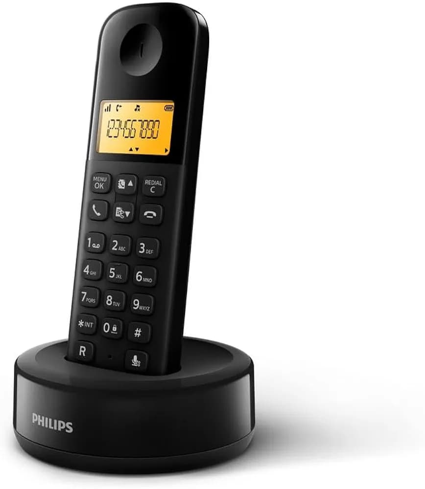 تلفن دو گوشی فیلیپس مدل D1602B – ست 2 عددی — تصویر ۴