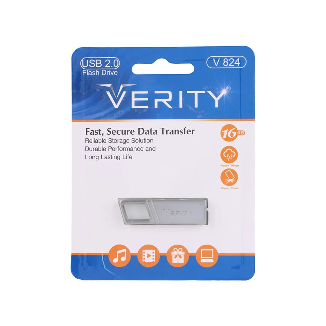 فلش مموری وریتی مدل V824 ظرفیت 16 گیگابایت USB2.0 — تصویر ۲