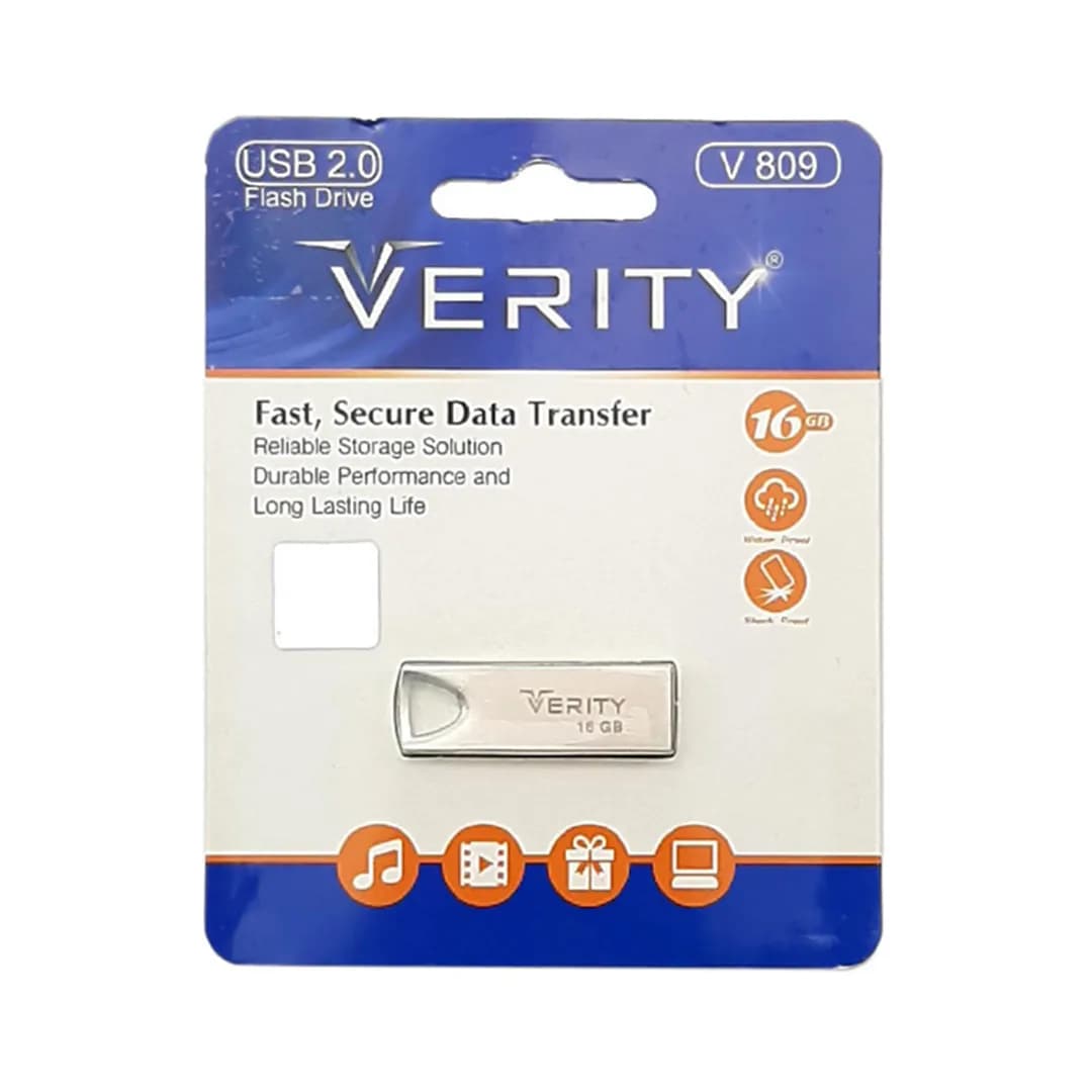فلش مموری وریتی مدل V809 ظرفیت 16 گیگابایت USB2.0 — تصویر ۲