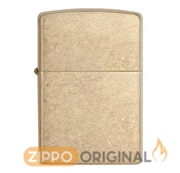 زیپو اصل کد 28496 Armor Tumbled Brass