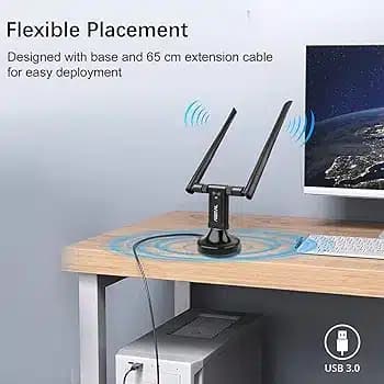 آداپتور USB وایفای — تصویر ۴