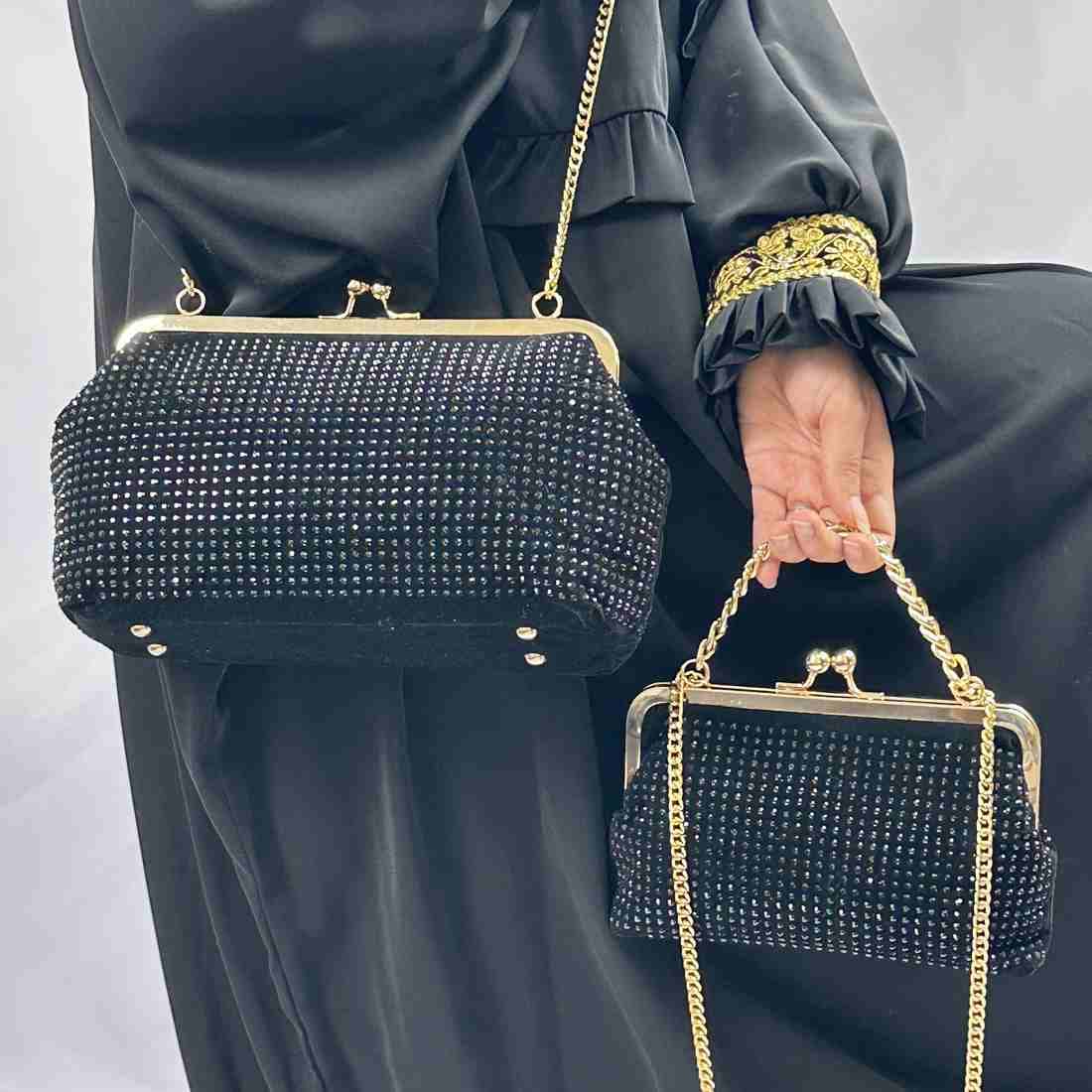 کیف صندوقی نگین بزرگ