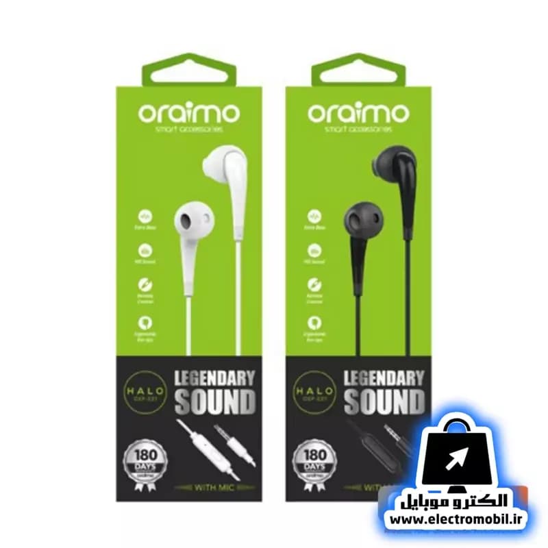 هندزفری اورایمو مدل Oraimo E-21 — تصویر ۳
