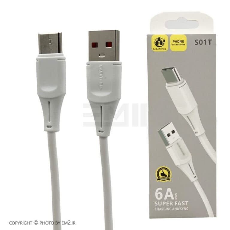 کابل شارژ تایپ سی سوپر فست شارژ مدل S01T