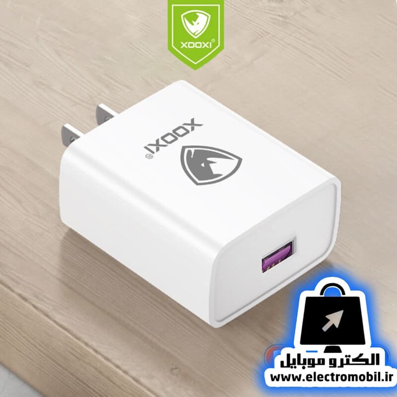 کلگی آداپتور شارژر سوپر فست شارژ 40W ژوژی مدل Xooxi 3C09
