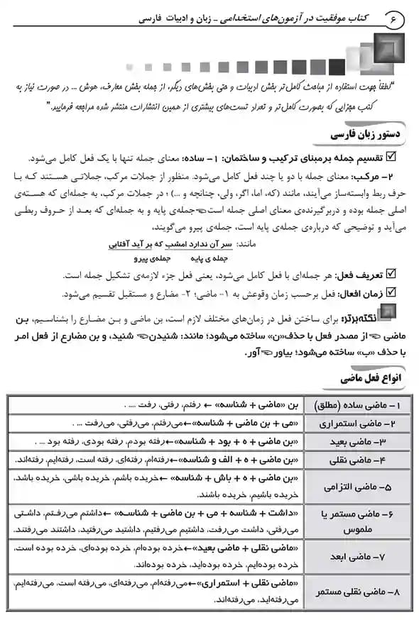 آزمون های استخدامی و اطلاعات عمومی (کتاب موفقیت در آزمون های استخدامی) — تصویر ۴