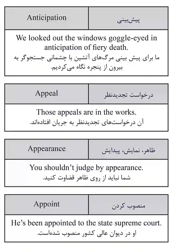 کدینگ لغات کاربردی حقوقی مینا قلیچ‌خان — تصویر ۷