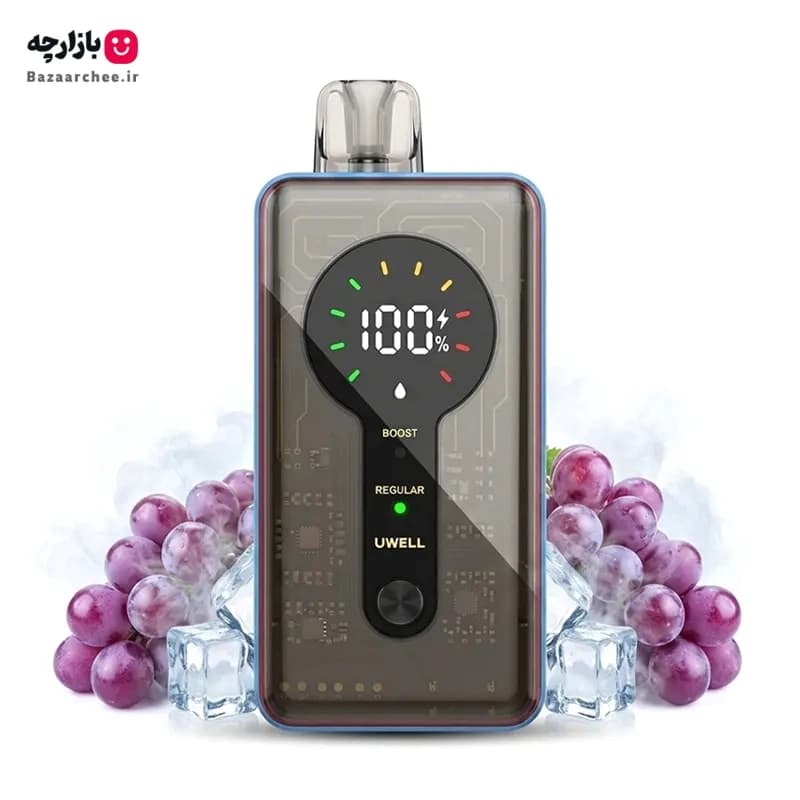 پاد یکبار مصرف انگور یخ 12000 پاف یوول | UWELL Grape Ice Prime