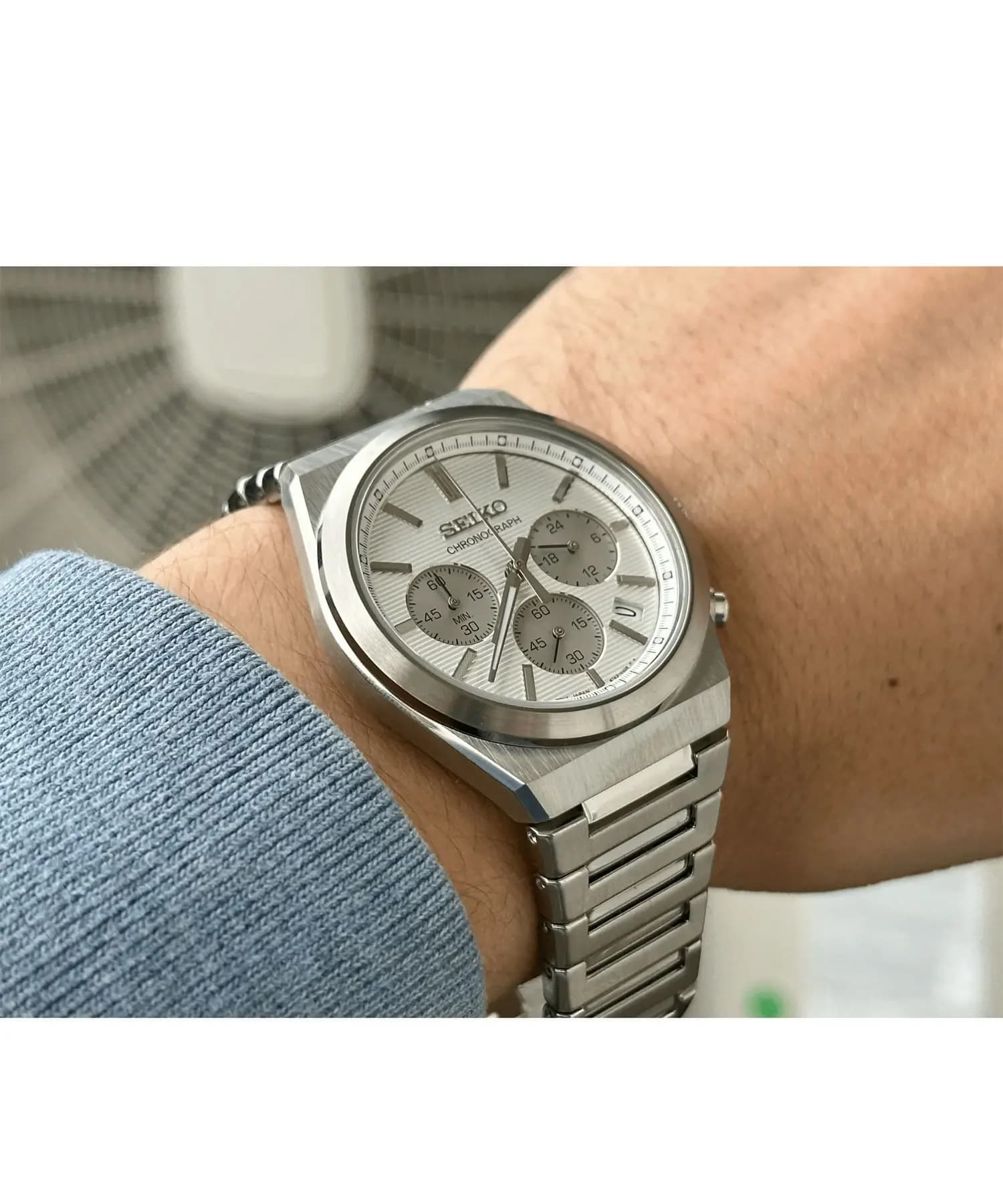 ساعت مردانه سیکو(SEIKO) مدل SSB451P1 — تصویر ۴