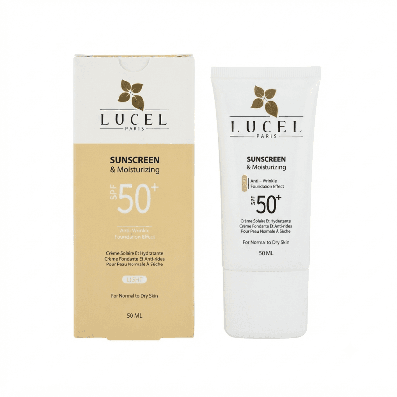 ضدآفتاب رنگی لوسل مخصوص پوست خشک Sunscreen for dry skin LUCEL — تصویر ۲