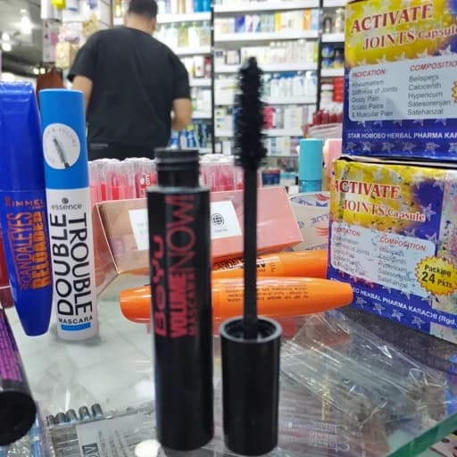 ریمل volume now بی یو حجم دهنده و بلند کننده مژه ها اورجینال آلمان — تصویر ۷