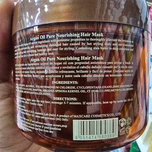 ماسک مو آرگان مکس کر 500 گرم اورجینال — تصویر ۴