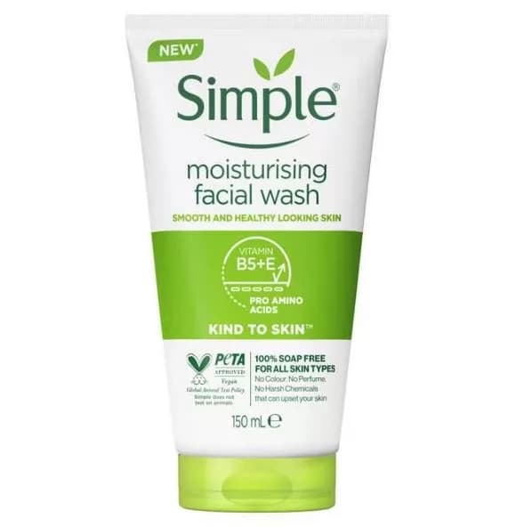 فیس واش سیمپل مدل Moisturising (اورجینال)
