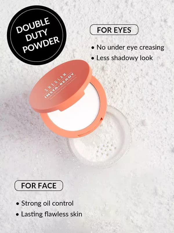 پودر فیکس صورت و زیر چشم TRANSLUCENT شیگلم (اورجینال) — تصویر ۲