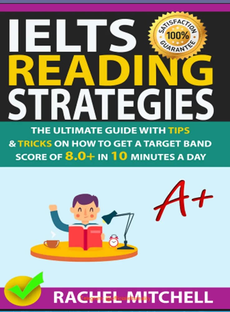 کتاب IELTS Reading strategies (استراتژی‌های ریدینگ آیلتس) نسخه انگلیسی PDF