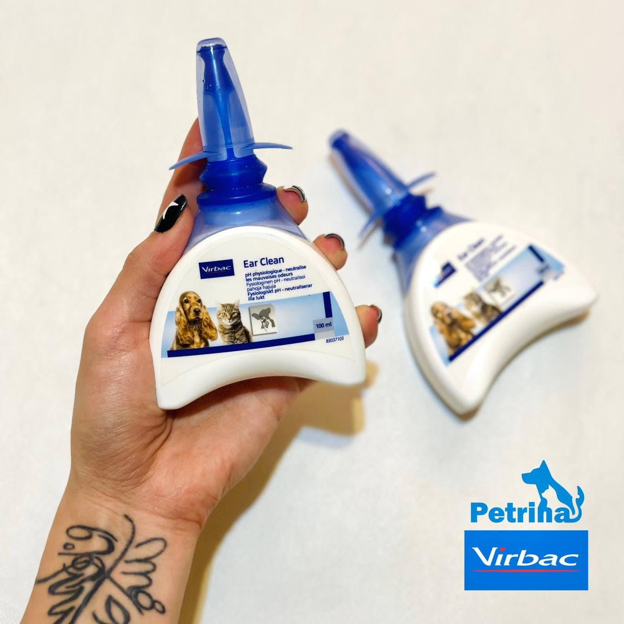 تمیزکننده گوش سگ و گربه برند ویربک | Ear clean virbac — تصویر ۳