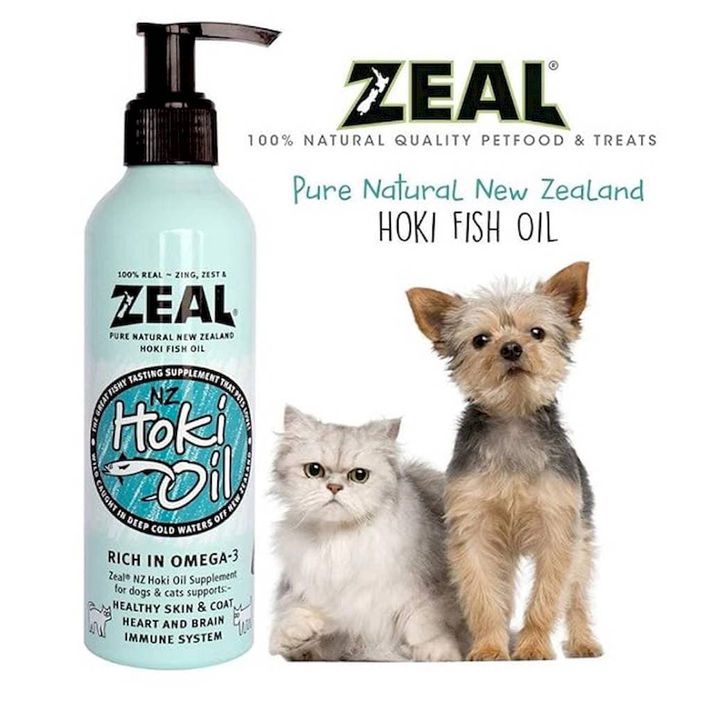 روغن ماهی هوک زیل مخصوص سگ و گربه | ZEAL Hoki Oil — تصویر ۵