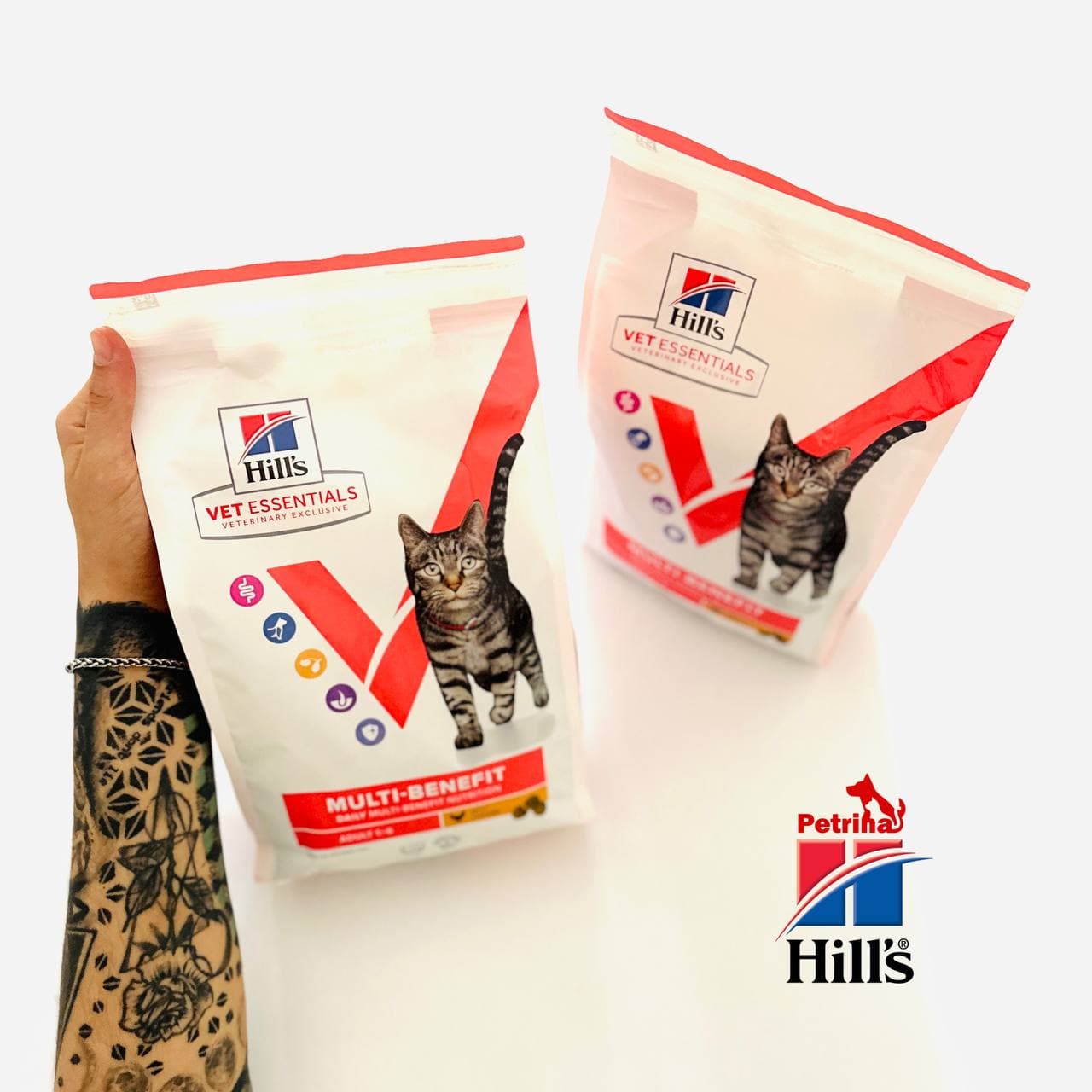 غذای خشک هیلز گربه بالغ مولتی بنفیت | طعم مرغ 1/5 کیلوگرم | Hill’s MULTI-BENEFIT Adult Cat Food