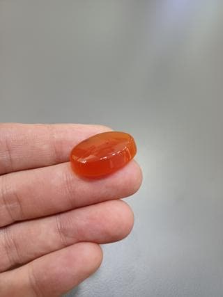 عقیق پرتقالی کد 1283 — تصویر ۵