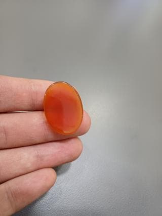 عقیق پرتقالی کد 1281 — تصویر ۶