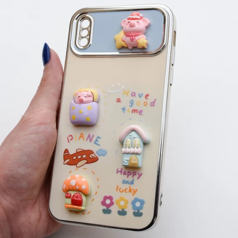 کاور طرح عروسکی مناسب برای گوشی موبایل اپل iPhone X/XS — تصویر ۳