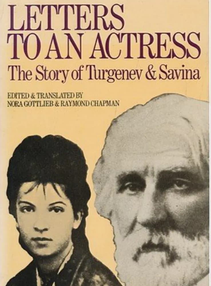 کتاب Letters to an Actress (نامه‌ها به یک بازیگر) نسخه انگلیسی PDF | ایوان تورگنیف