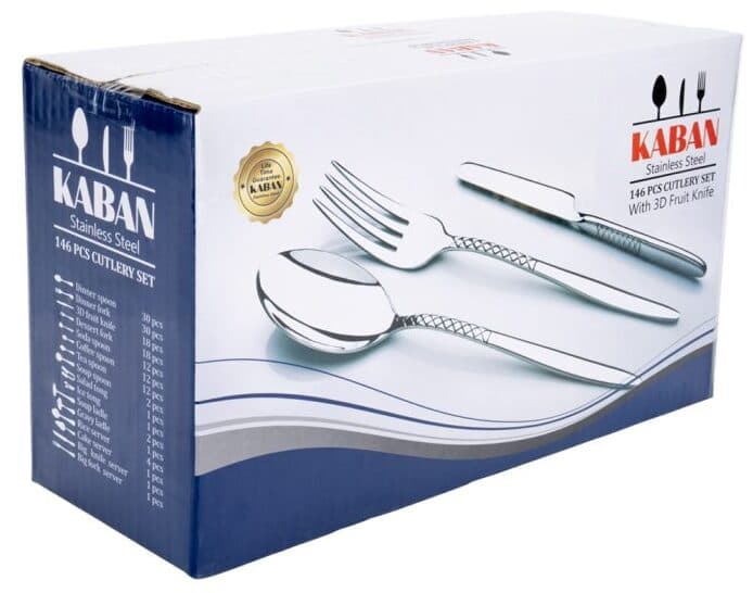 سرویس قاشق چنگال 146 پارچه MGS KABAN-189