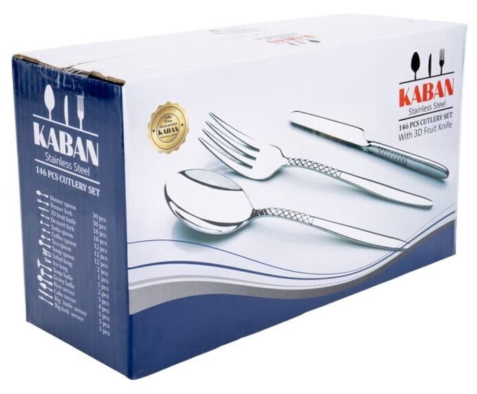سرویس قاشق چنگال 146 پارچه MGS KABAN-195