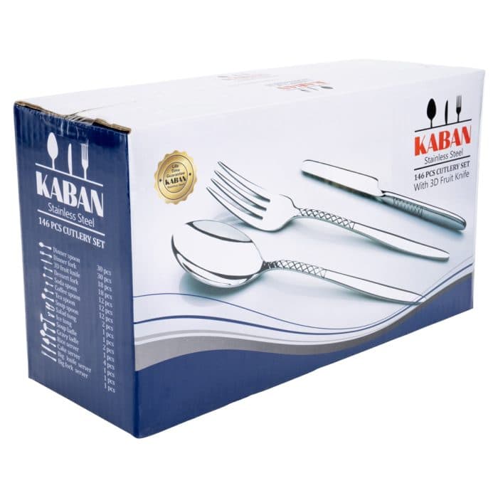 سرویس قاشق چنگال 146 پارچه MGS KABAN-194