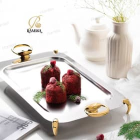 سینی پایه دار روما دورنگ رامیسا