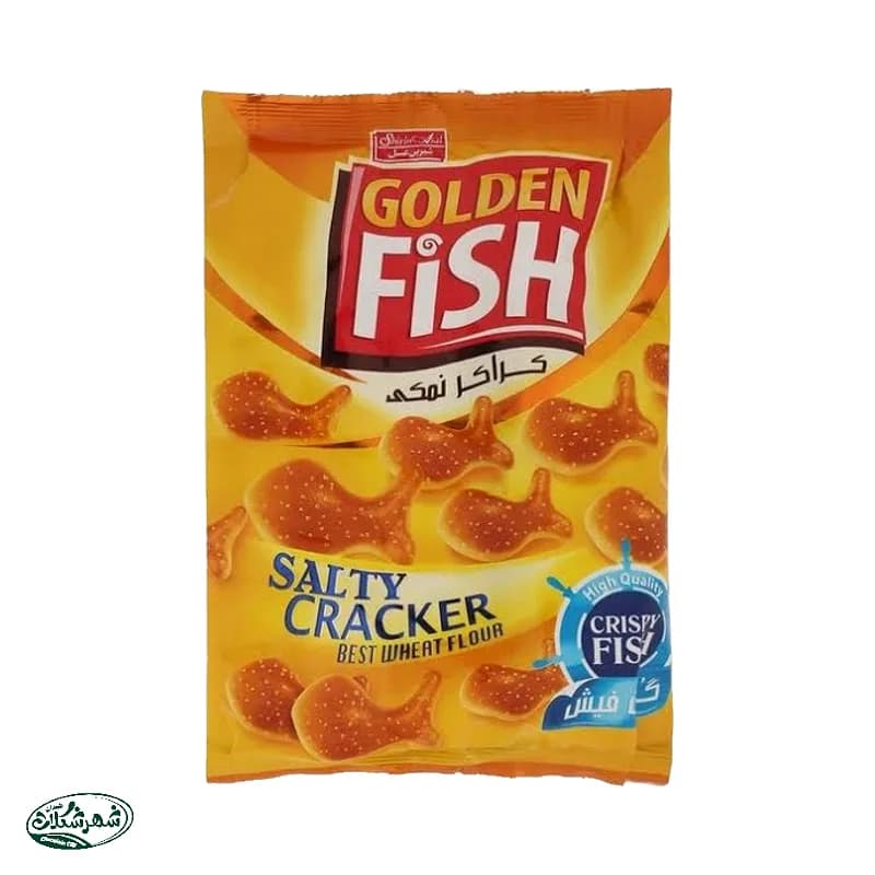 کراکر ماهی طلایی شیرین عسل 70گ