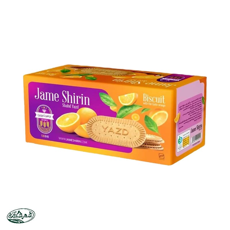 بیسکوییت پرتقال جام شیرین 800گ