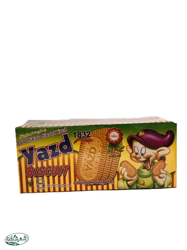بیسکوئیت نیم چاشت شکری 1200گ 6ع جام شیرین