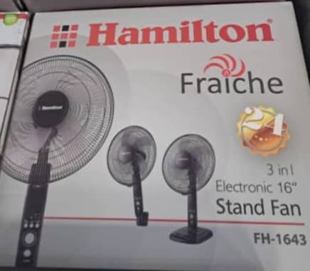 پنکه 5 پره ریموت دار همیلتون مدل FH-1643