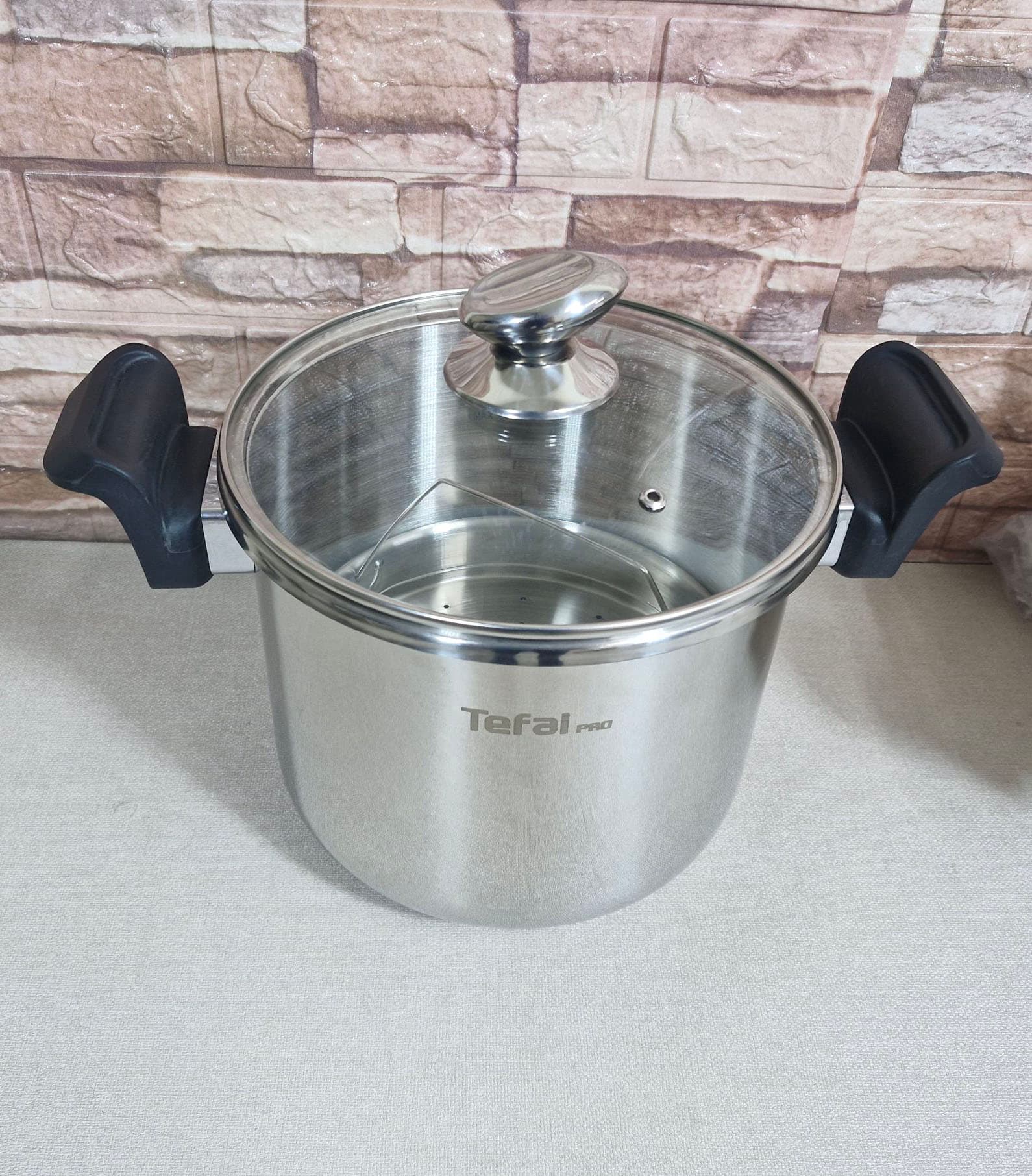 زودپز دوقلو کلیپسی تفال 7و5 لیتر مدل Tefal — تصویر ۸