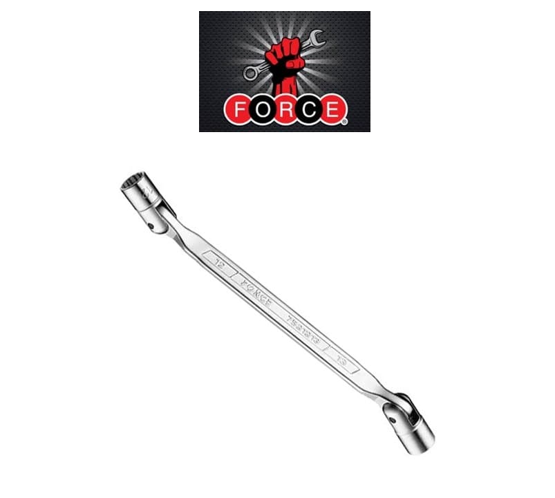 آچار چپقی لولایی 10×11 میلیمتر فورس کد F7521011
