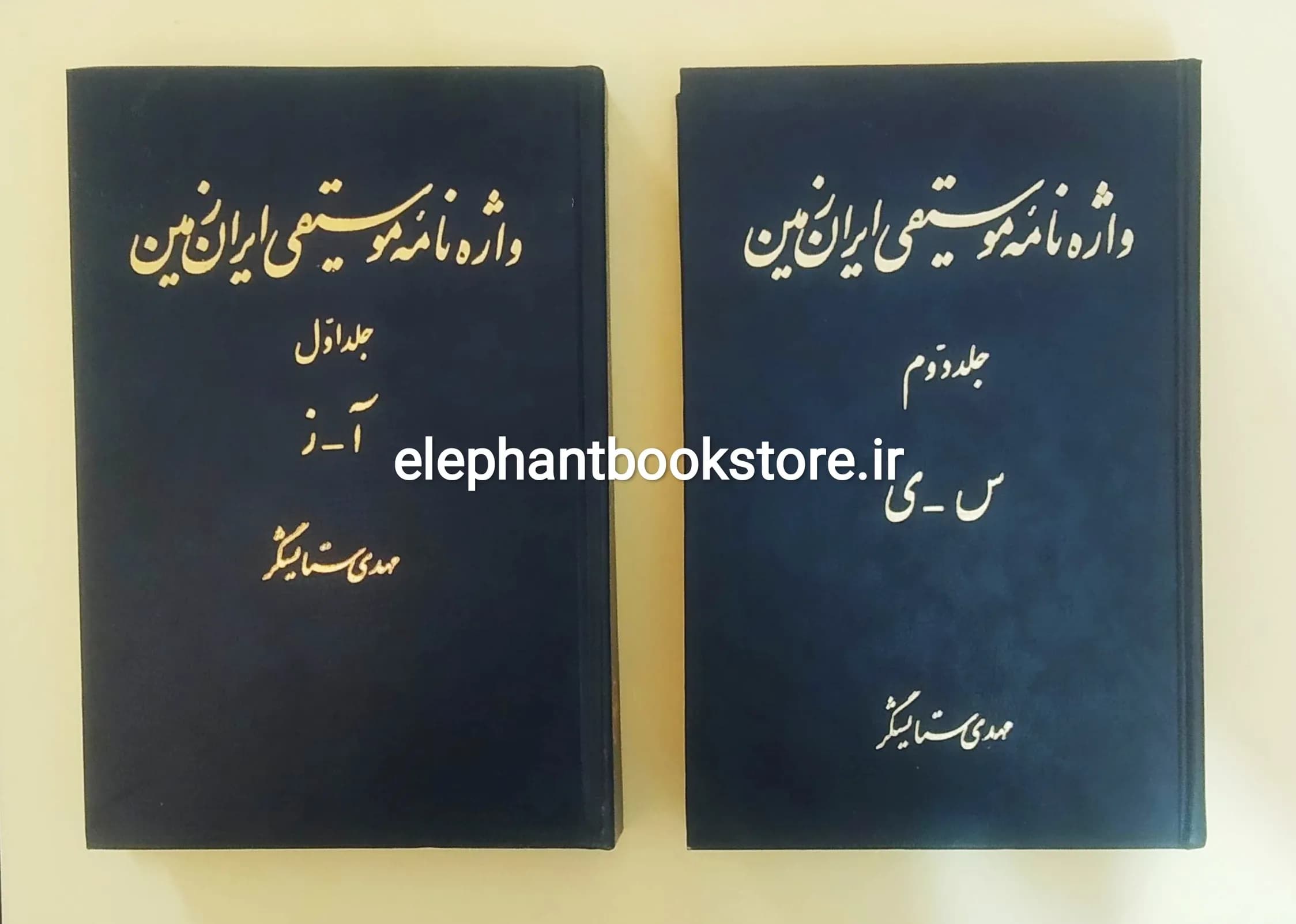 کتاب واژه نامه موسیقی ایران زمین اثر مهدی ستایشگر (دو جلدی)