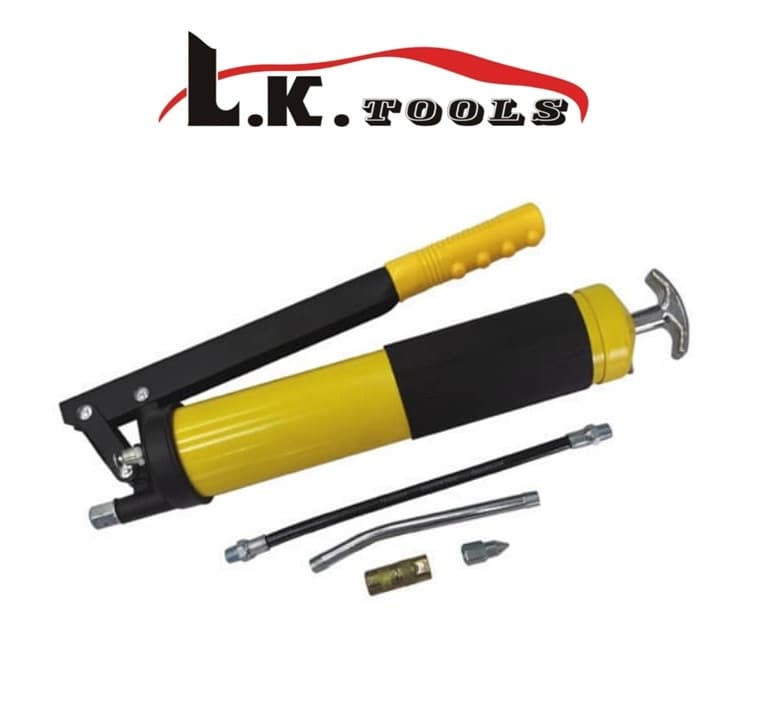 گریس پمپ دستی دوسوپاپ صنعتی 500 سی سی LK کد Z5414 — تصویر ۲
