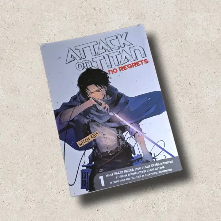 مانگا ( بدون پشیمانی )‌ از انیمه اتک آن تایتان ( داستان زندگی لیوای ) Attack on Titan – No Regrets — تصویر ۲