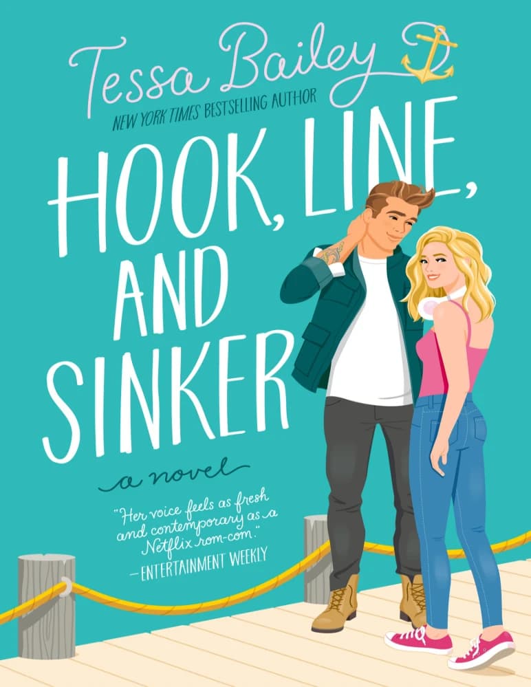 کتاب Hook, Line, and Sinker (قلاب، طعمه و قلاب) نسخه انگلیسی PDF | تی. ال. سوان